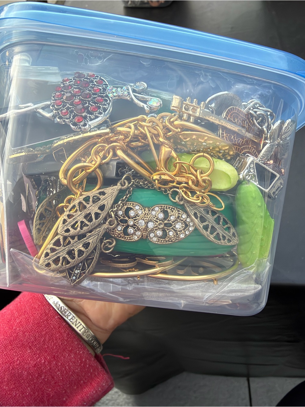 Jewelry mix lot gold and silver costume
